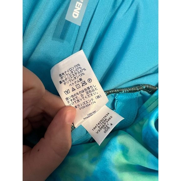 Land’s End Women’s One Piece Tie Dye Bathing Suit Size 4 NWT Lycra‎ - Picture 8 of 8